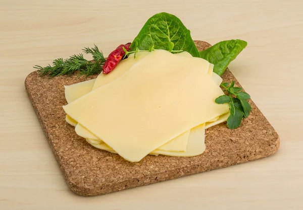 Gesneden sheese — Stockfoto