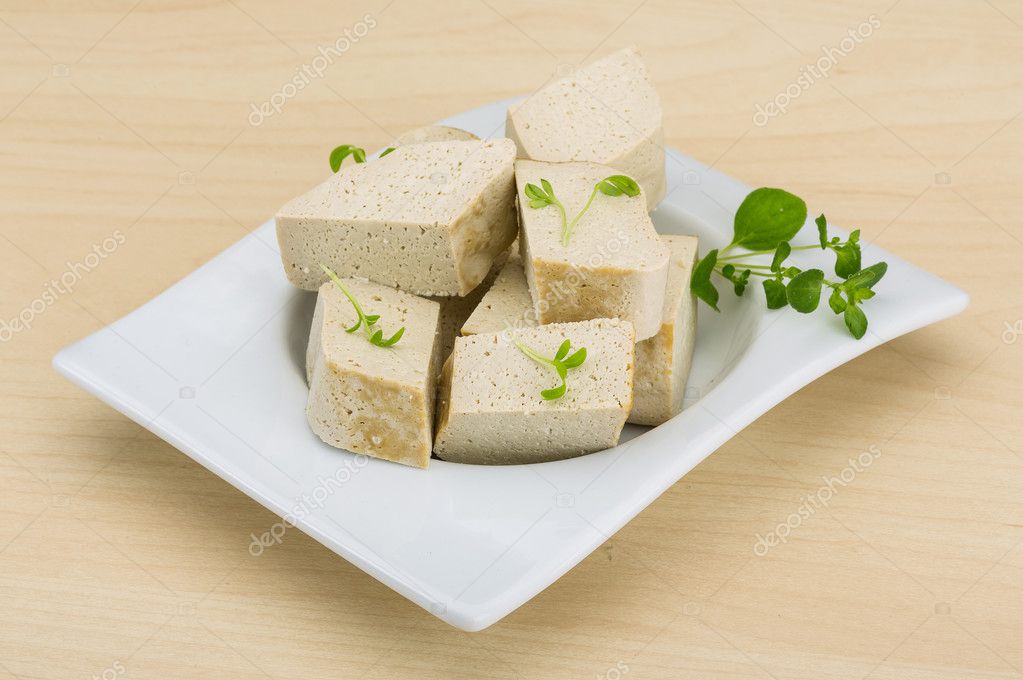 Tofu - soya cheese Stock Photo by ©AndreySt 68771241