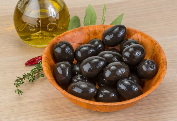 Siyah zeytin — Stok fotoğraf