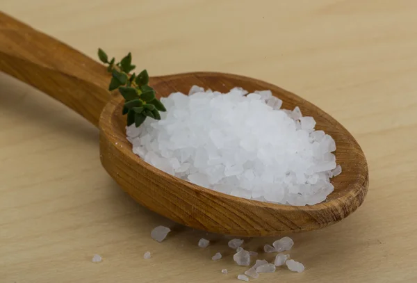 Sea salt kristall — Stockfoto