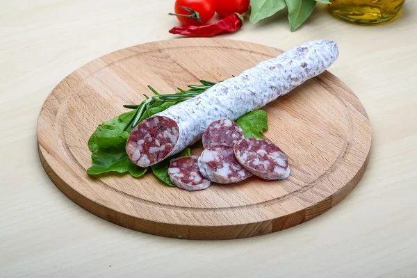 Salsiccia spagnola - fuet — Foto Stock