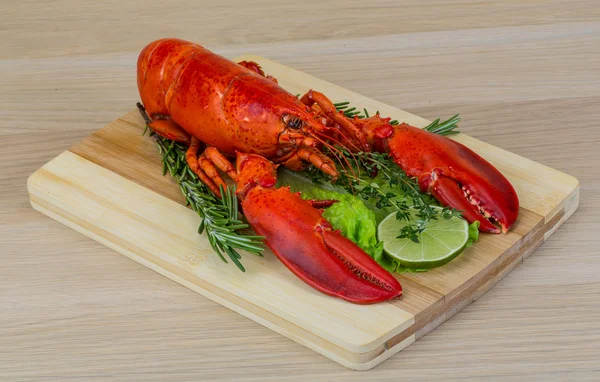 Red boiled lobster — Stock Photo, Image