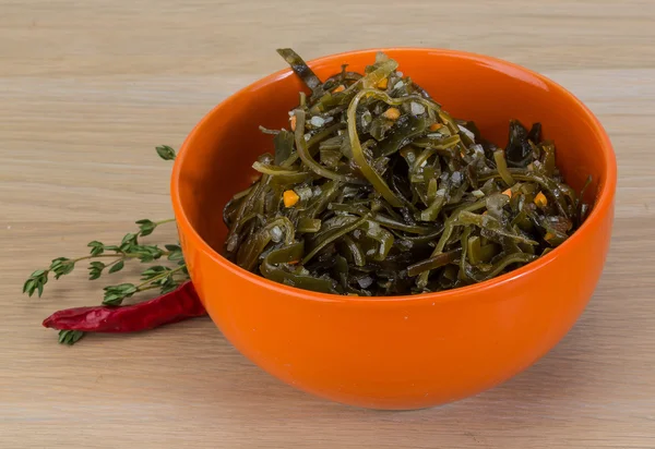 Ensalada de laminaria — Foto de Stock