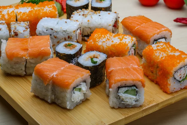 Zestaw sushi w Japonii — Zdjęcie stockowe