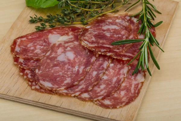 Salame — Foto Stock