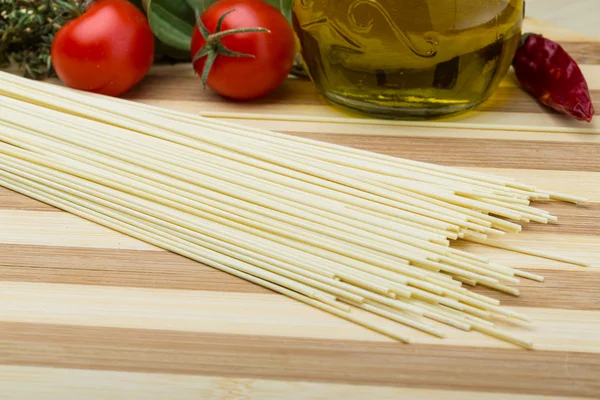 Spaghetti all'uovo — Foto Stock