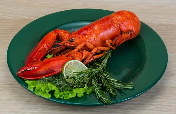 Vörös főtt homár — Stock Fotó