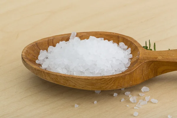 Sea salt kristall — Stockfoto