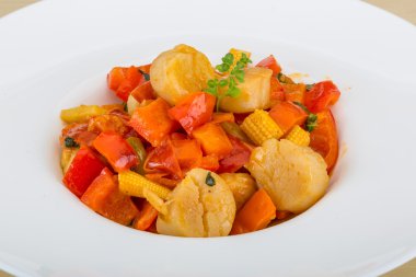 ızgara tarak salatası