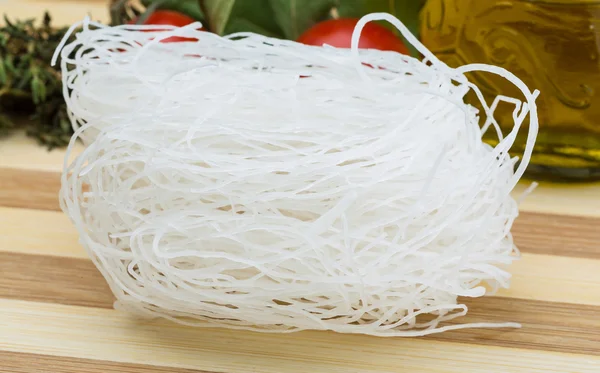 Kuru pirinç noodle — Stok fotoğraf