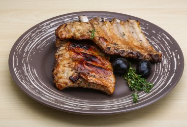 kavrulmuş Domuz kaburga