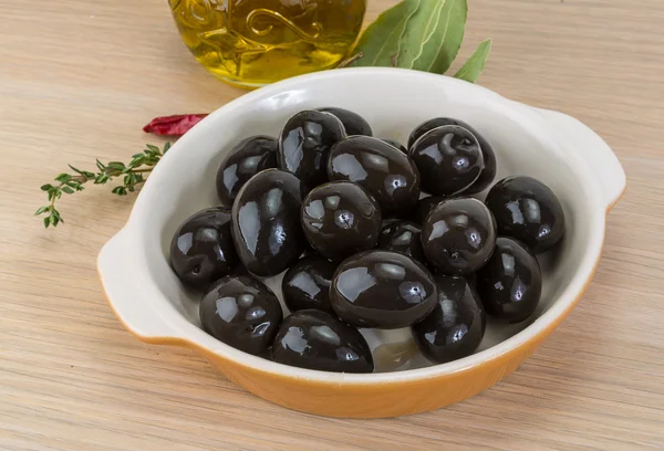 Siyah zeytin — Stok fotoğraf