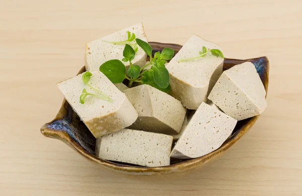 豆腐 - 大豆のチーズ — ストック写真