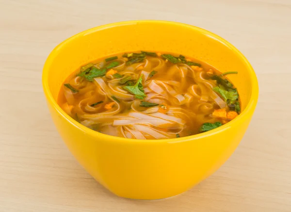 Sopa de fideos de arroz — Foto de Stock