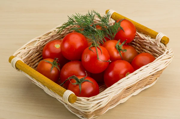 Tomates cereja — Fotografia de Stock