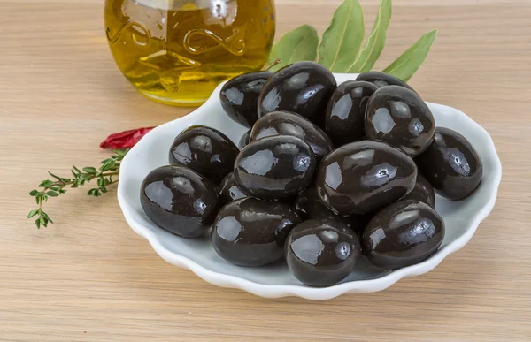 Siyah zeytin — Stok fotoğraf