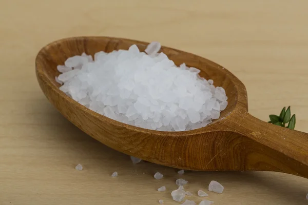 Sea salt crystal — Stock Photo, Image