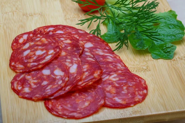 Salchicha de chorizo —  Fotos de Stock