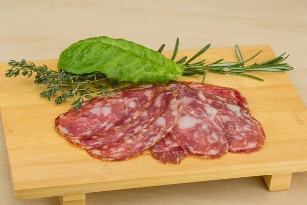 Salami — Stockfoto