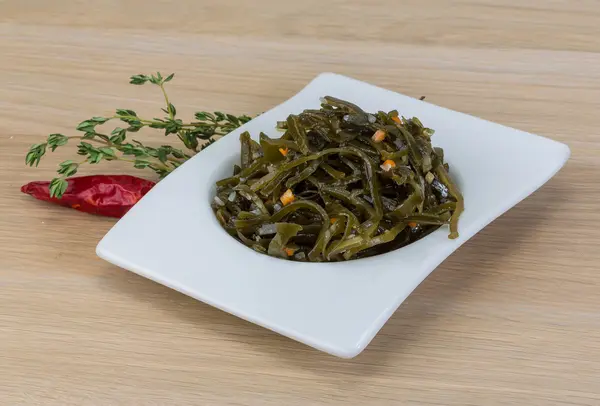 Ensalada de laminaria — Foto de Stock