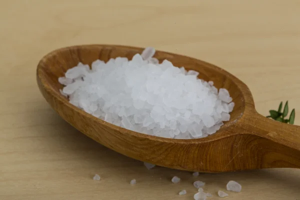 Морський солі кристал — стокове фото