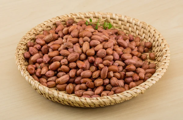 Peanut in the bowl — Stock Photo, Image