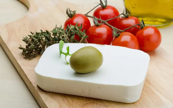 Feta kaas — Stockfoto