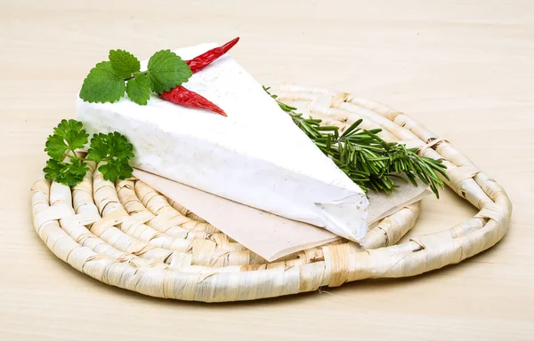 Formaggio brie morbido — Foto Stock