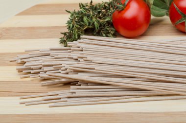 Soba - buğday makarna