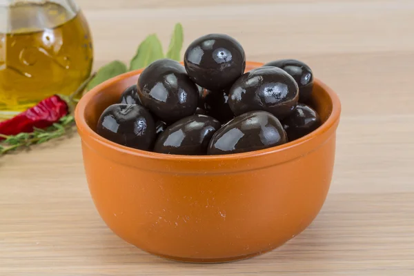 Siyah zeytin — Stok fotoğraf