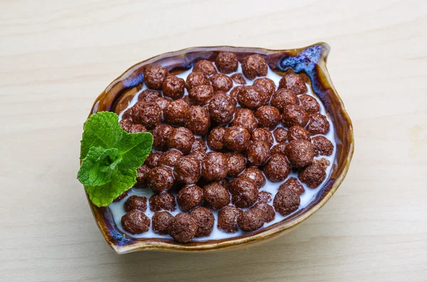 Breakfast cereal balls — Stock Photo, Image