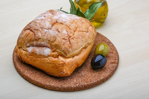 Pão de Ciabatta — Fotografia de Stock