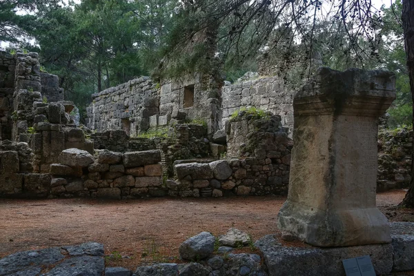 Ruinas de Phaselis en Turquía — Foto de Stock