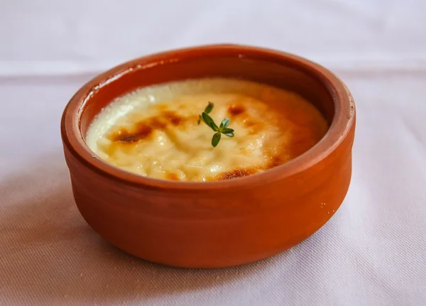 Krem brulee — Stok fotoğraf