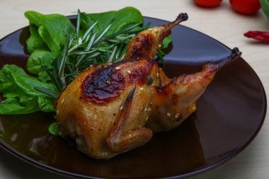 kavrulmuş bıldırcın