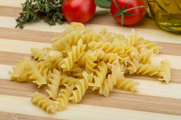 원시 fusilli 파스타 — 스톡 사진