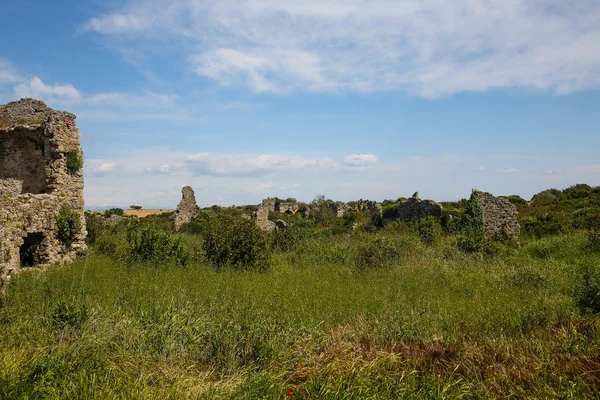 Ruinas laterales en Turquía — Foto de Stock