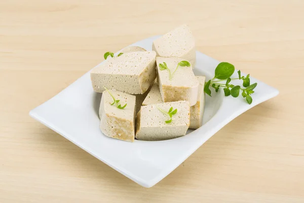 Tofu - soya peyniri — Stok fotoğraf