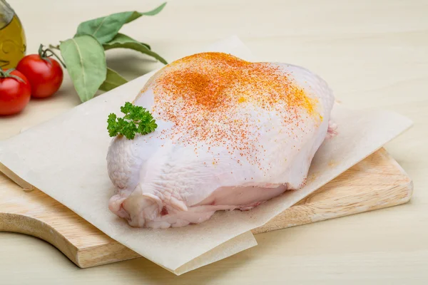 Poitrine de poulet cru — Photo