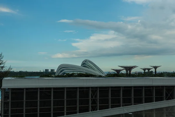 Blick auf die Skyline der Stadt Singapore — Stockfoto