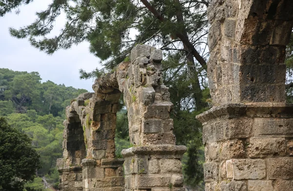 Phaselis ruins in Turkey — Stock Photo, Image