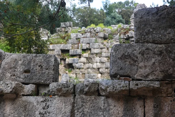 Phaselis ruins in Turkey — Stock Photo, Image