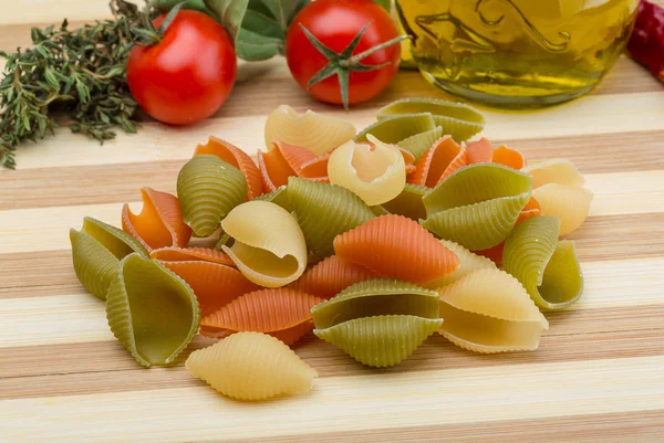 Pijp rigate pasta — Stockfoto