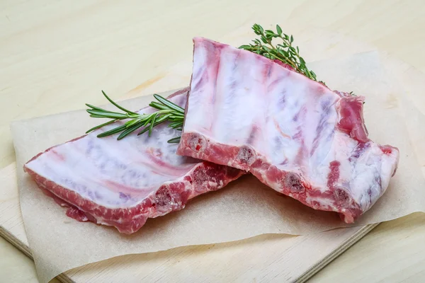 Raw pork ribs — Stock Photo, Image