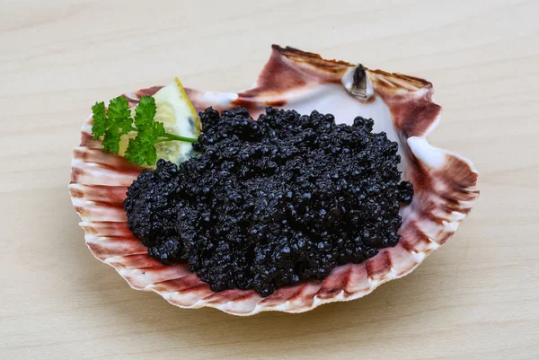 Caviar negro de lujo —  Fotos de Stock