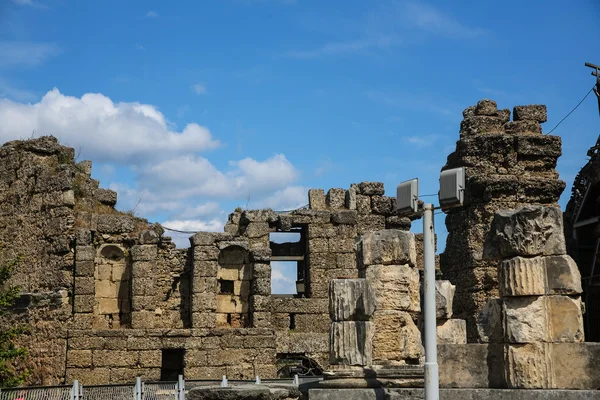 Oldalsó ruins, Törökország — Stock Fotó