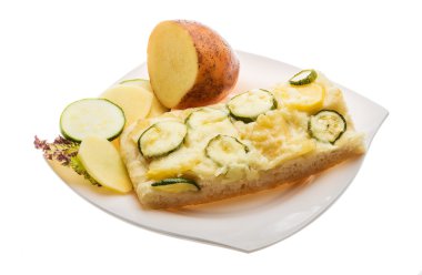 kabaklı pizza