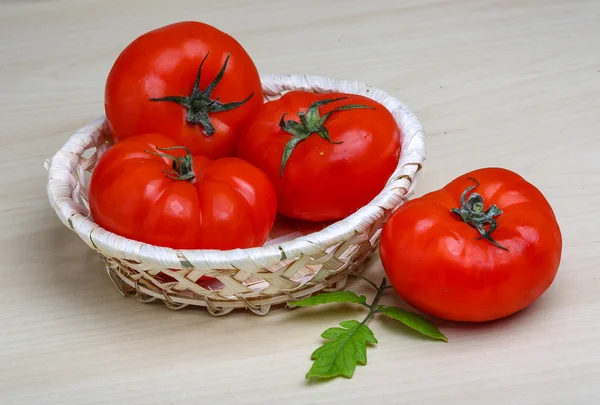 Rote Tomaten — Stockfoto