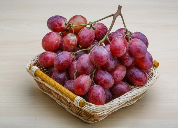 Red ripe grapes — Stock Photo, Image
