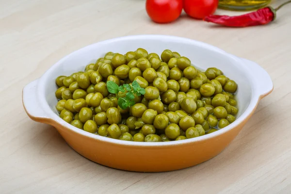 緑豆の缶詰 — ストック写真
